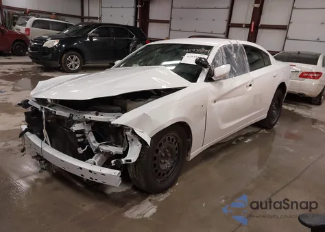 2021 Dodge Charger Police Awd z USA, uszkodzony, nr VIN 2C3CDXKG7MH649112